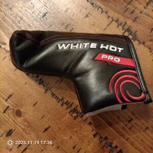 Odyssey white hot pro blade putter head cover men golf fast ship C1